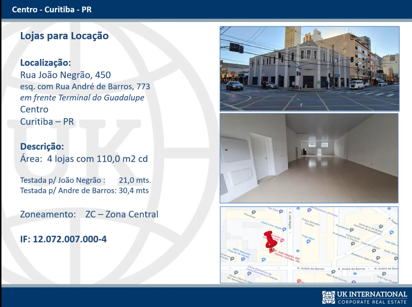 Lojas – Centro – Curitiba