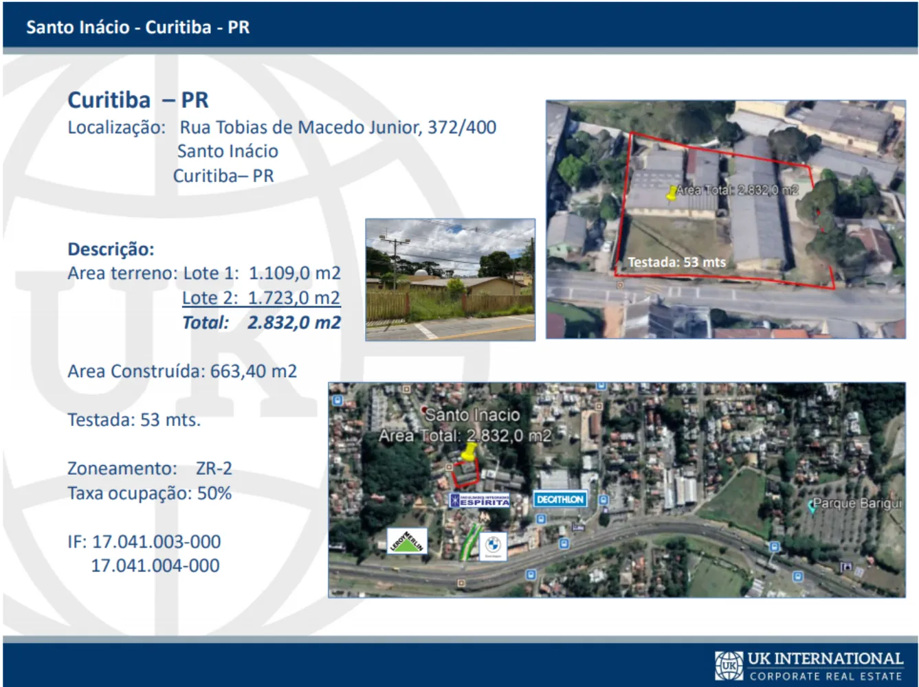 Terreno – Próx. Parque Barigui